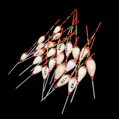 5 шт. Рыболовные Поплавки Balsa, деревянные карпы, изысканные портативные рыболовные аксессуары, поплавки с неглубоким длинным хвостом 3 #4 #5 #6 #7... ► Фото 1/6