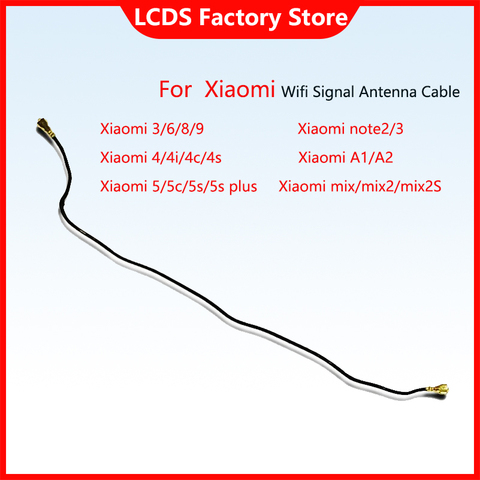 Сигнальная линия AAA для Xiaomi Mi 8, A2, A1, 6, 5 5S Plus, 4 4S, 4C, 4i, Mix, 2S, MI9, Note2, 3, коаксиальный разъем, кабель антенны для сигнала Wi-Fi ► Фото 1/2