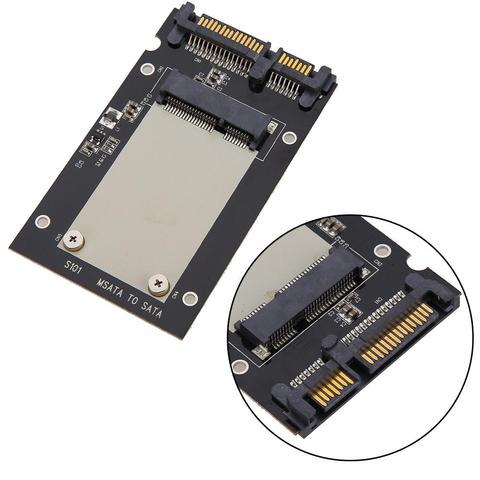 Универсальный Переходник mSATA SSD на 2,5 дюйма, адаптер для компьютера, переходная карта для Windows 2000/XP/7/8/10/Vista Linux Mac 10 OS ► Фото 1/6