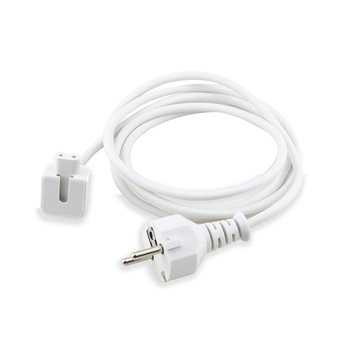 Высококачественный Удлинительный кабель с европейской вилкой, 1 шт., кабель для зарядного устройства MacBook Pro Air, адаптер кабеля питания ► Фото 1/6