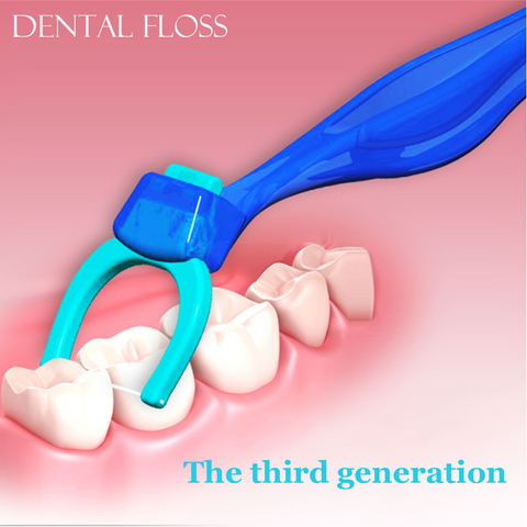 70-140/шт. Сменная зубная нить, супер волоконная плоская проволока и мягкая зубная нить hilo, зубные палочки, гигиена полости рта, зубочистка ► Фото 1/6