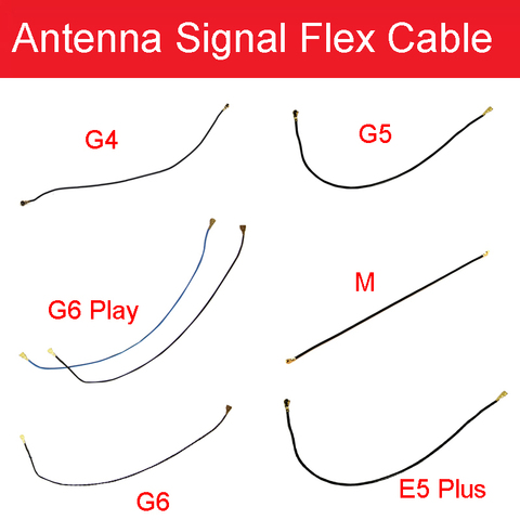 Антенный сигнальный гибкий кабель для Motorola Moto M XT1662/G4 XT1622/G5 XT1671 XT1676/G6 Play/E5 Plus xt2.7 Wifi сигнальная гибкая лента ► Фото 1/6