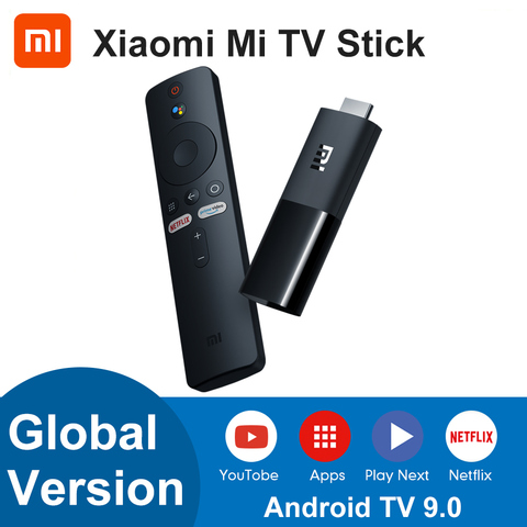 Глобальная версия Xiaomi Mi TV Stick Android TV 9,0 Quad-core 1080P Dolby DTS декодирования HD 1 ГБ ОЗУ 8 Гб ПЗУ Google Assistant Netflix ► Фото 1/6