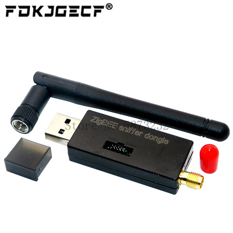 Беспроводная плата Zigbee CC2531 CC2540 Sniffer, анализатор Packet Protocol, USB-интерфейс Dongle Capture Packet Module + антенна ► Фото 1/4