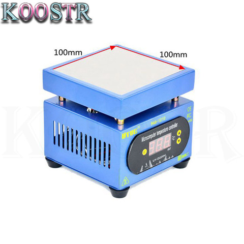 220 В 300 Вт постоянная температура нагревательный стол мобильный телефон сплит-экран термостат PCB горячая плита станция предварительного нагрева 100 мм * 100 мм ► Фото 1/1