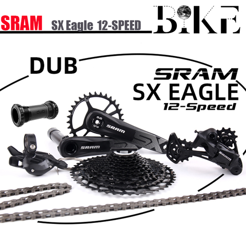 SRAM SX EAGLE 1x12 11-50T 12 набор скоростных групп DUB триггерный переключатель передач переключатель цепи коленчатый набор с кассетой PG1210 ► Фото 1/6