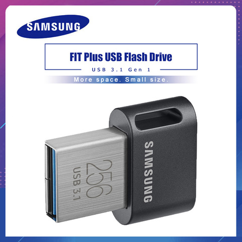 Оригинальная Флешка Samsung USB 3,1, флэш-накопитель 32 ГБ, 64 ГБ, 200 дюйма, флэш-накопитель Usb 3,0, 128 ГБ, 256 дюйма, флэш-карта mini usb ► Фото 1/6