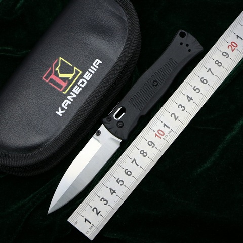Складной нож Kanedeiia на заказ 530 8cr13mov, нейлоновая ручка, карманный нож для кемпинга, выживания, охоты, кухонные ножи, EDC инструменты ► Фото 1/6