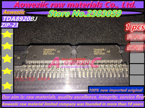 Aoweziic 100% новый импортный оригинальный TDA8920BJ TDA8920 ZIP-23 модуль усилителя мощности звука чип ► Фото 1/2