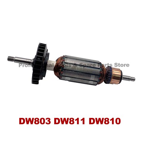 AC220V-240V Armature деталь для угловой шлифовальной машины DEWALT DW803 DW 803 DW811 DW 811 DW810 DW 810 ► Фото 1/6