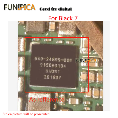 Оригинальный использованный запрограммированный чип 649-24899-000 IC для GoPro Hero 7 (черный) Материнская плата деталь спортивной камеры ► Фото 1/2