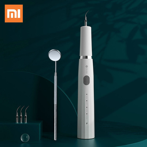 Ультразвуковой Зубной скалер Xiaomi DR.BEI YC2, электрическое устройство для удаления зубных пятен, зубных пятен, татарный стоматолог, отбеливание зубов, гигиена полости рта ► Фото 1/6