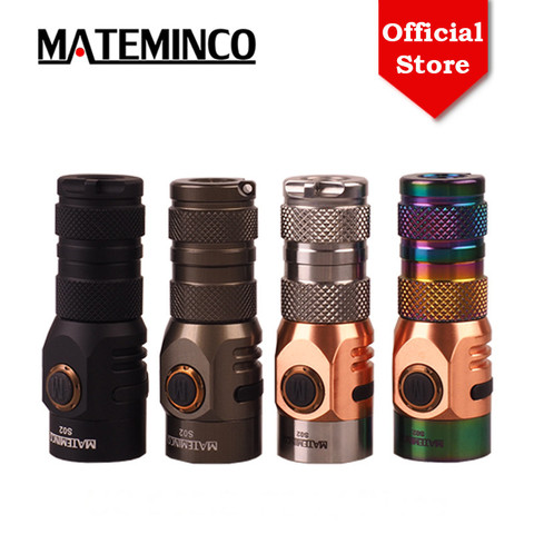 Светодиодный фонарь Mateminco S02 4 * Cree XPG3/Nichia 219C 2030 люмен, перезаряжаемый мини-фонарик с Usb ► Фото 1/5