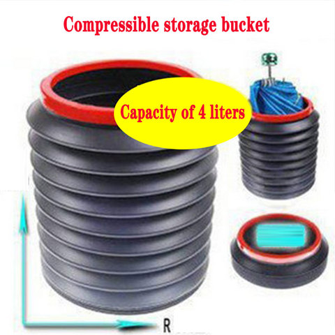 Автомобильные аксессуары выдвижной складной мусорный бак портативные ведра для хранения воды для автомобилей наружные рыболовные ведра а... ► Фото 1/6