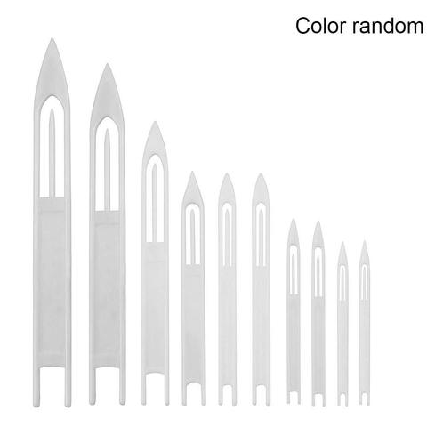 10 шт./партия рыболовная сеть, сетка для ремонта игл, пластиковая леска для ремонта воланов, принадлежности для рыбалки, рыболовные снасти, Аксессуары для рыбалки We D9O0 ► Фото 1/6