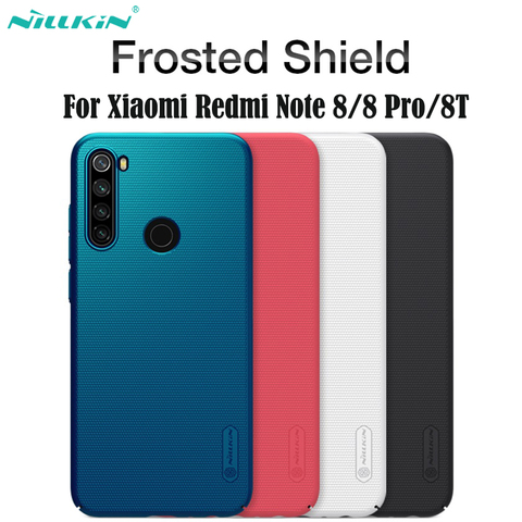 Чехол для Xiaomi Redmi Note 8T Note 8 Pro, чехол Nillkin, суперматовый, жесткий, PC, задняя крышка, защитный чехол для Xiaomi Redmi Note8 ► Фото 1/6