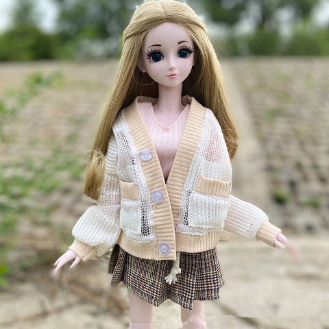 Одежда для кукол, новинка для 1/3 60 см, кукла BJD, сделай сам, модная одежда ручной работы, наряды, костюм куклы, аксессуары, игрушки для девочек ► Фото 1/6