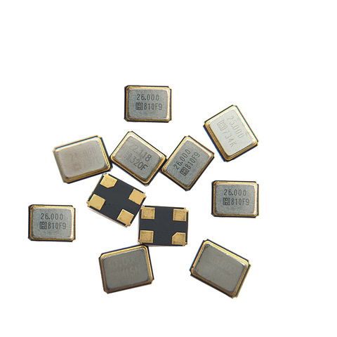 Металлический Кварцевый резонатор SMD, 10 шт., 3225, 5032, 7050, 4 контакта, 4 м, 6 м, 8 МГц, 10 МГц, 11,0592 МГц, 12 МГц, 16 МГц, 20 МГц, 24 МГц, 25 МГц, 27 м ► Фото 1/5