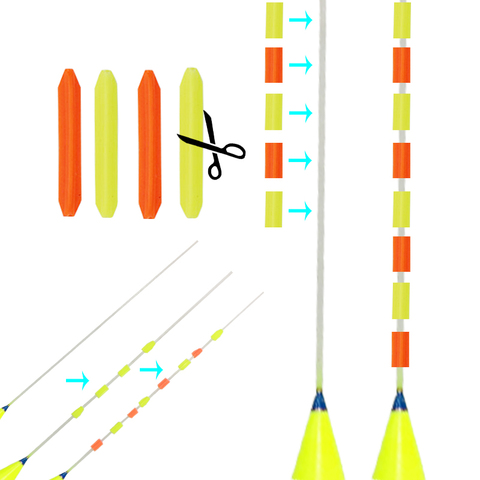 Новые резные бобы, Рыболовные Поплавки, хвостовые бобы, высокое качество, видимая толщина, бобы, рыболовные снасти, инструменты, аксессуары ► Фото 1/6