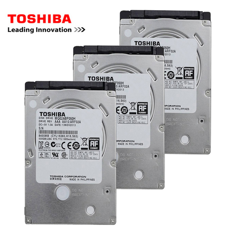 Внутренний жесткий диск TOSHIBA SATA2, 320 ГБ, 2,5 ГБ, 120 ГБ, 160 Гб, 250 ГБ, 1 ТБ, 2 ТБ, 500-5400 об/мин ► Фото 1/6