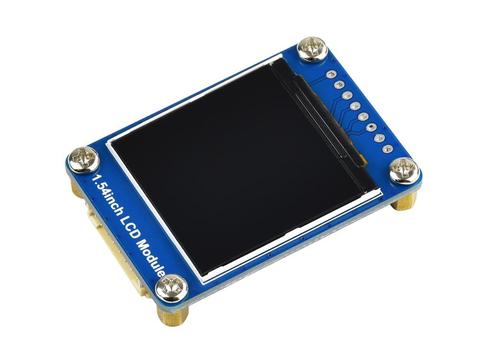 1,54 дюймовый ЖК-модуль 240x240, IPS экран, 65K RGB цвета, SPI интерфейс, поставляется с примерами для Raspberry Pi, Arduino, STM32 и т. Д. ► Фото 1/5