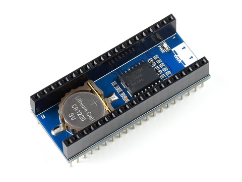 Модуль Waveshare Precision RTC для Raspberry Pi Pico, встроенный чип DS3231 ► Фото 1/1