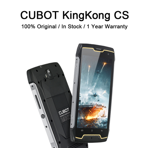 CUBOT Kingkong CS защищенный смартфон ip68 водонепроницаемый ударопрочный 5,0 дюймовый мини-телефон с мощной батареей 4400 мАч спортивные сотовые телефоны ► Фото 1/6