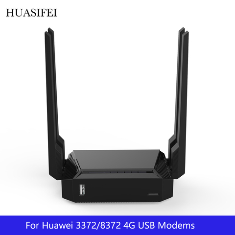 Wi-Fi роутер для Huawei e8372/3372, 4g, 3g, usb модем с поддержкой zyxel keenetic omni II, rj45, Wi-Fi, openWRT, беспроводной роутер, точка доступа ► Фото 1/6