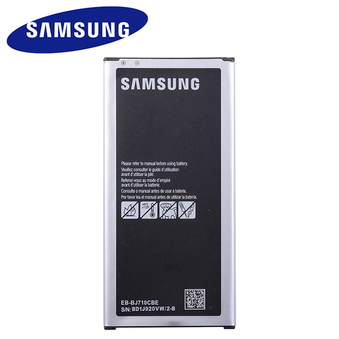 Оригинальная запасная аккумуляторная батарея, аккумулятор для Samsung GALAXY J7 2016 Edition 3300 мАч, аккумулятор для телефона + номер отслеживания ► Фото 1/2