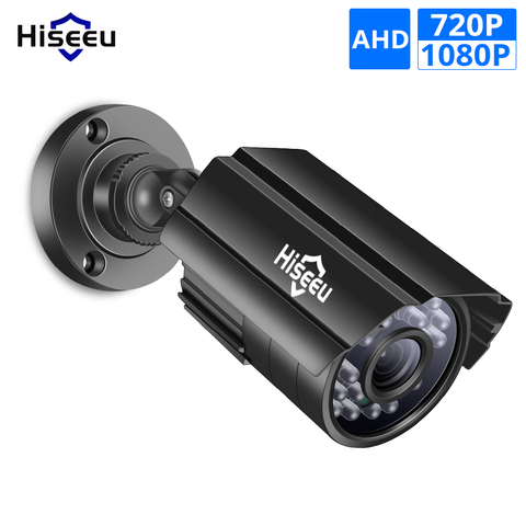 Hiseeu металлический чехол AHD DVR аналоговый Высокое разрешение металлический Камера AHDM 1080P AHD CCTV Камера безопасности на открытом воздухе ► Фото 1/6