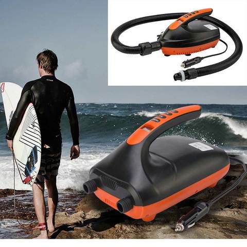 Насос SUP Max 16/20 PSI, электрический воздушный насос, помпа для накачки весла, Аксессуары для автомобилей ► Фото 1/6