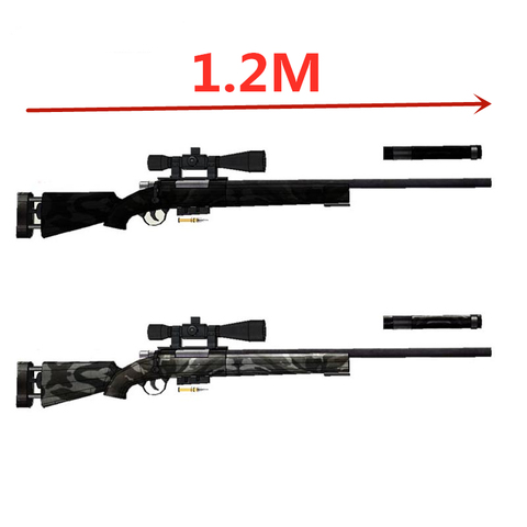 120 см M24 снайперская винтовка 1:1 3D бумажная модель оружие Сделай Сам бумага ремесло игрушка для Косплей орнамент Военная Модель оборудование... ► Фото 1/6