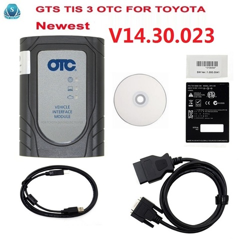 Новейший GTS TIS 3 OTC сканер для Toyoya IT2 новейший V14.30.023 для Toyota IT3 GTS OTC сканер Авто диагностический инструмент ► Фото 1/6