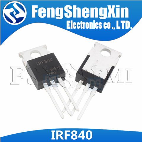 10 шт./лот IRF840 IRF840PBF IRF840N N-Channel Power MOSFET TO-220 ► Фото 1/3