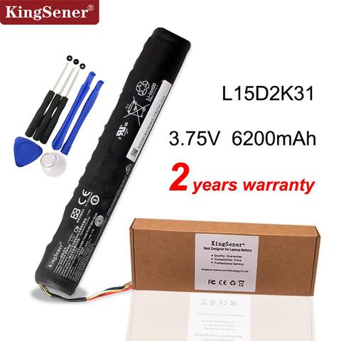 KingSener 3,75 V 6200mAh 23.2WH L15D2K31 планшетный Аккумулятор для LENOVO YOGA 3-850M Yt3-850F YT3-850 YT3-850M L15C2K31 ► Фото 1/6