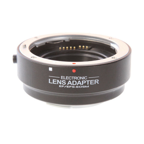 Автоматическая фокусировка AF электронное кольцо адаптера объектива для Canon EF фотовспышки EOS M фотокамера ► Фото 1/6