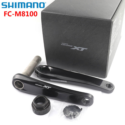 Shimano Deore XT FC M8100 Кривошип, 1x12 Скоростей, стандартная рукоятка, 170 мм, 175 мм ► Фото 1/6