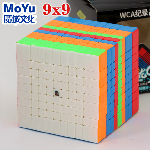 Головоломка магический куб Moyu cubing класс Mofang Jiaoshi MF9 9x9 MeiLong 9x9x9 9*9 высококачественный образовательный профессиональный скоростной куб ► Фото 1/6