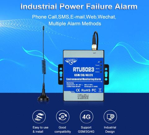 GSM SMS сигнализация для мониторинга температуры RTU5023 высокотемпературная сигнализация с SMS оповещением о текстовых сообщениях для смарт ► Фото 1/5