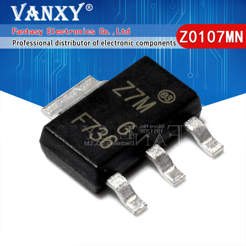 10 шт. Z0107MN Z0103MN Z0109MN 07 м 03 м 09М слот для Z7M Z3M Z9M СОТ-223 Triac тиристорных новый оригинальный ► Фото 1/6