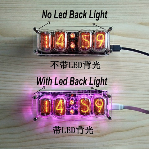 Nixie часы Diy In12 In-12 Nixie Tube Pcba набор цифровые часы красивый подарок, с или без трубки на выбор ► Фото 1/5