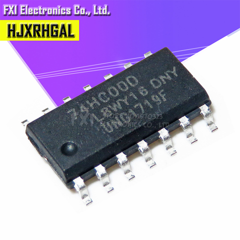 20 шт 74HC00D 74HC00 SOP14 SOP SN74HC00DR SN74HC00 SMD новый оригинальный ► Фото 1/2