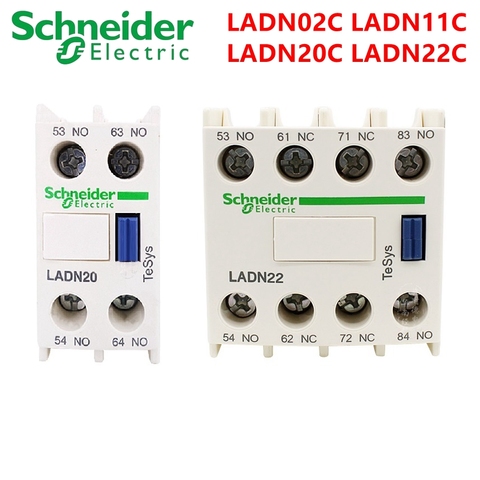 Дополнительный контакт Schneider для контактора переменного тока LC1D, LADN02C, LADN20C, LADN11C, LADN22C, LADN02, LADN20, LADN11, LADN22 ► Фото 1/5