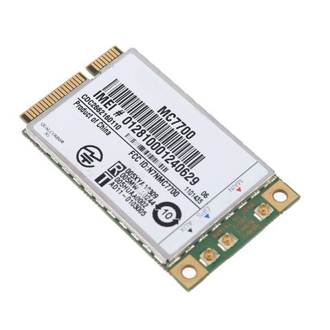 Мини PCI-E 3G/4G WWAN GPS модуль MC7700 PCI Express 3G HSPA LTE беспроводная карта ► Фото 1/5