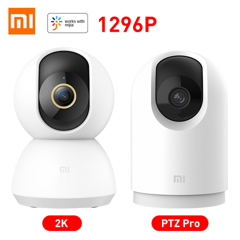 Xiaomi Mijia IP камера 2K PTZ Pro 360 Угол видеоняня CCTV WiFi видео веб-камера ночного видения беспроводная MI домашняя камера безопасности ► Фото 1/6