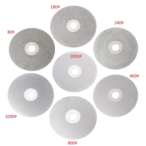 Шлифовальный диск с алмазным покрытием, 4 дюйма, 100 мм, 80-2000 # ► Фото 1/6