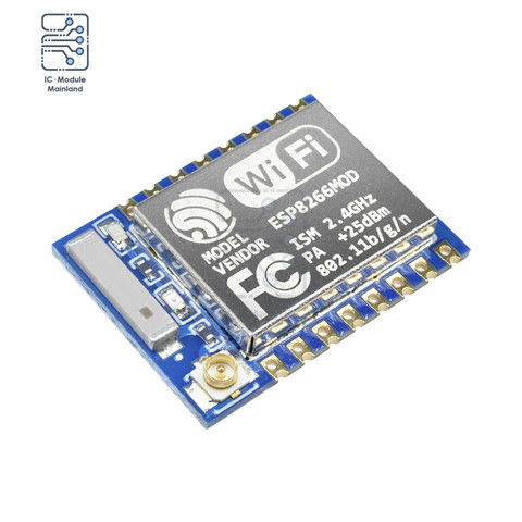 ESP8266 ESP07 ESP-07 WIFI модель с последовательным портом, беспроводной модуль приемопередатчика 2,4 ГГц 3,3 В для Arduino ► Фото 1/6