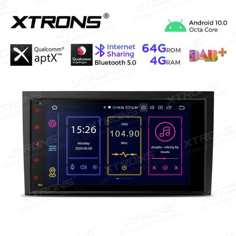 Автомобильный радиоплеер XTRONS 8 дюймов Android 10,0 Qualcomm Bluetooth 5,0 GPS OBD без DVD для Audi A4 S4 B6 B7 RS4 2002-2008 для SEAT Exeo ► Фото 1/6