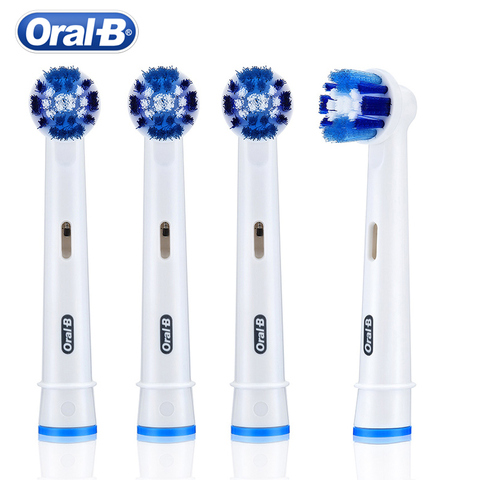 Сменные насадки Oral B EB20, Precision Clean 2 или 4 головки, уход за деснами, ежедневное удаление зубного налета, пятна для взрослых ► Фото 1/6