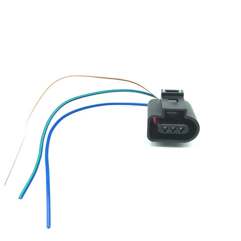 3-контактный распределительный вал Cam сенсор и датчик уровня масла Разъем Pigtail для vw Passat Golf для Audi A3 A4 A6 Q5 Q7 1J0973703 370973703g ► Фото 1/5